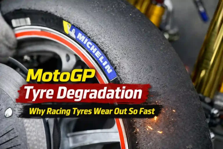 MotoGP tyre degradation