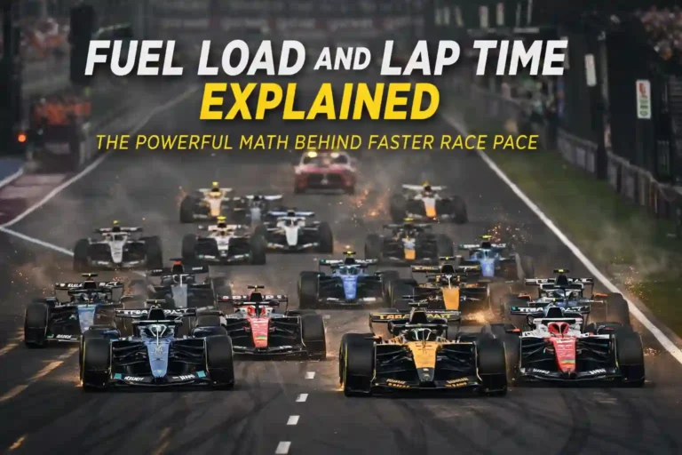 fuel load and lap time