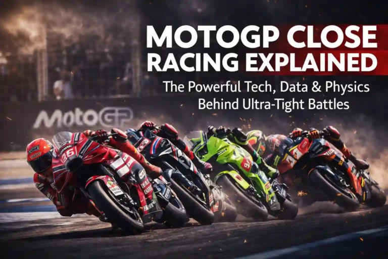 MotoGP close racing