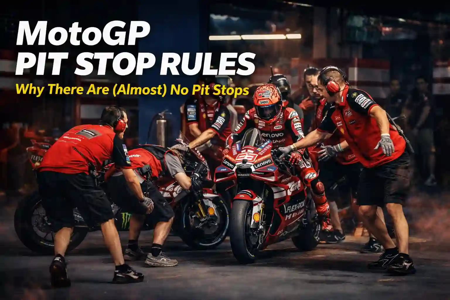 MotoGP Pit Stop Rules Explained: The Surprising Truth Behind Fewer Race ...