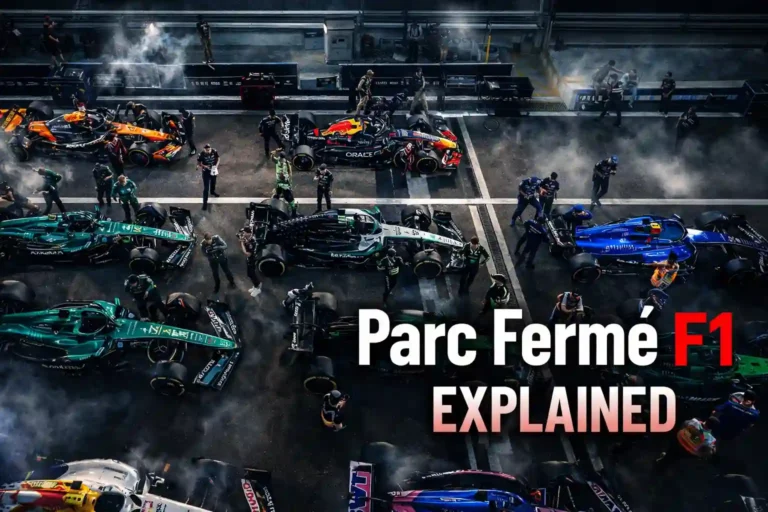 parc ferme F1