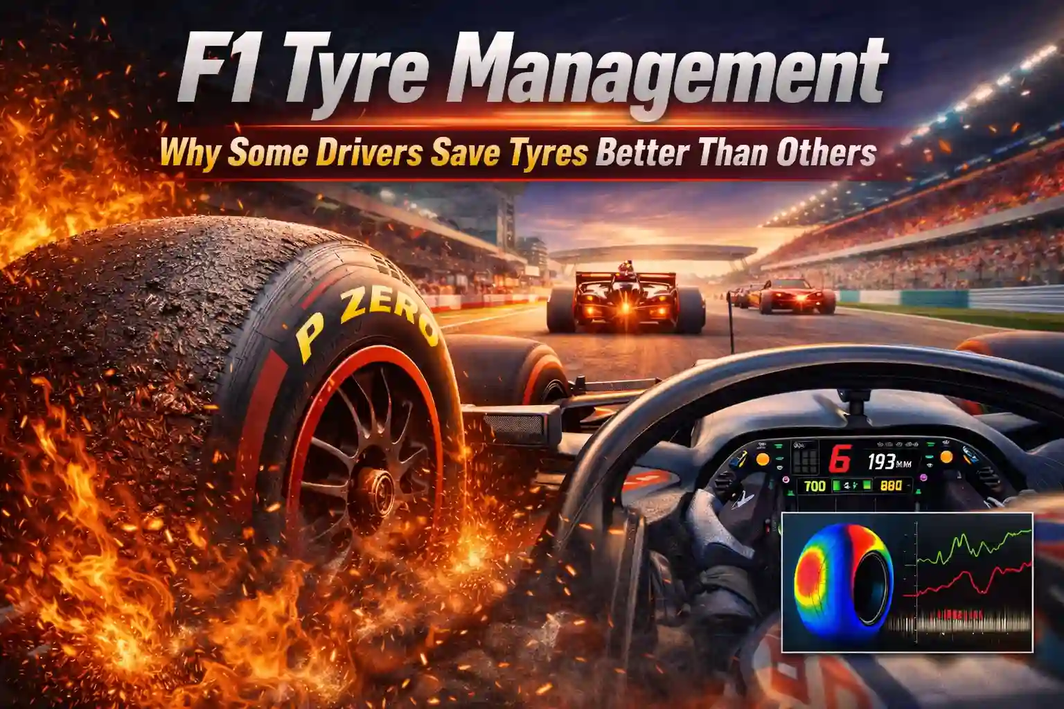 F1 tyre management