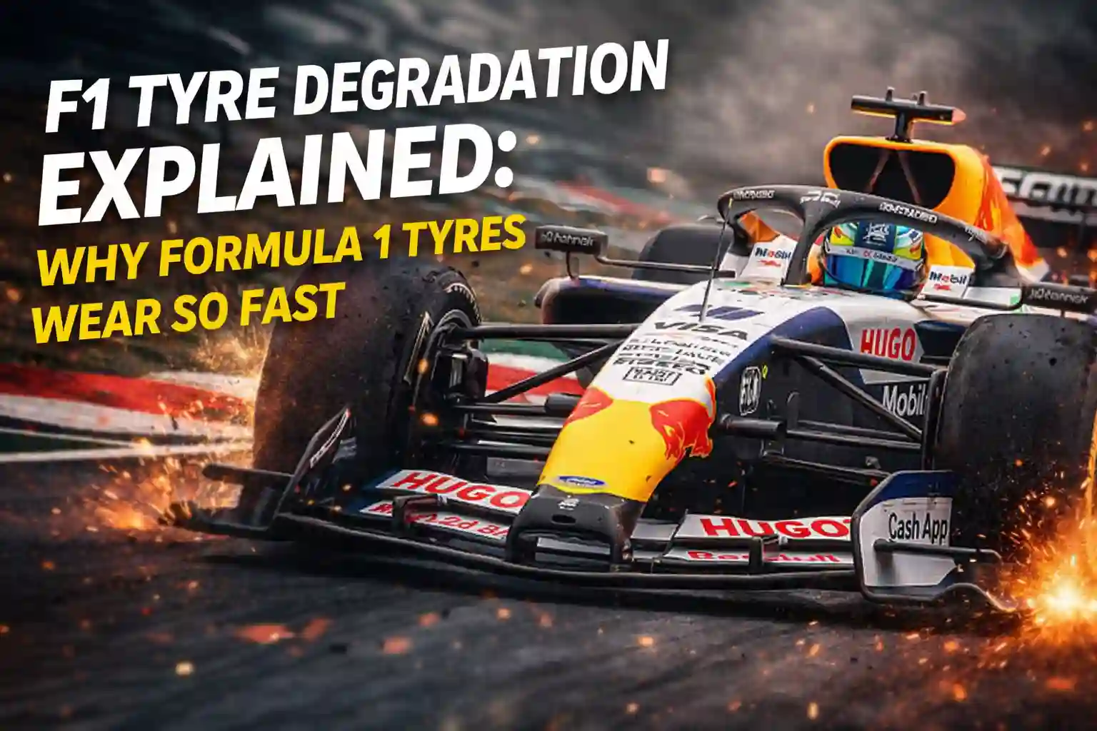 F1 tyre degradation