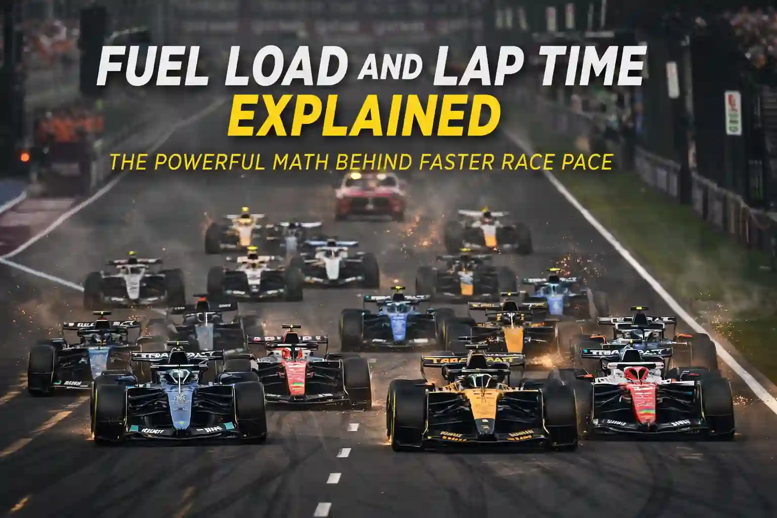 fuel load and lap time