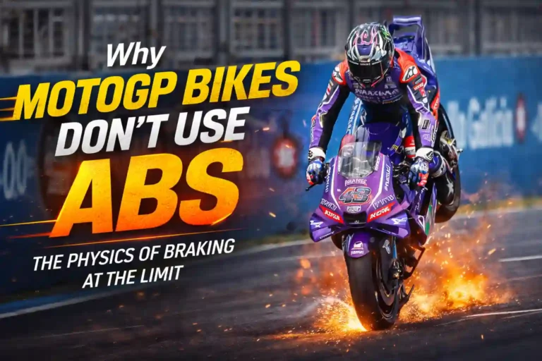 why MotoGP bikes don’t use ABS