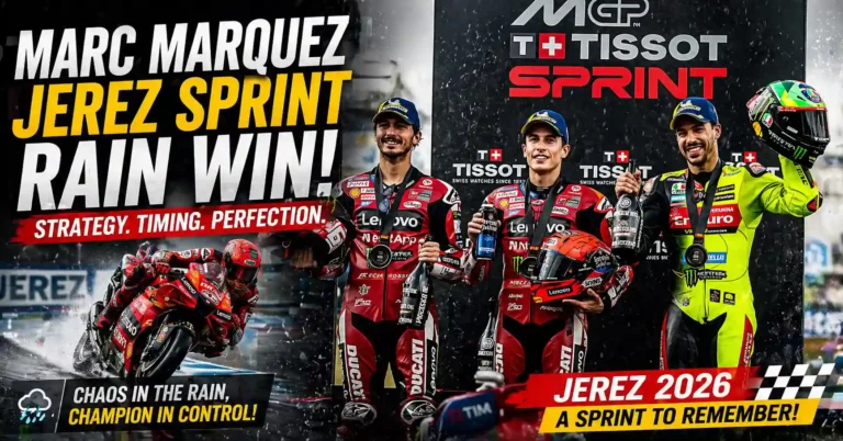 Marc Marquez Jerez sprint rain win