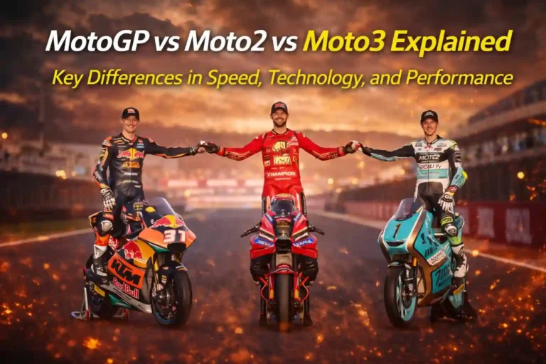 MotoGP vs Moto2 vs Moto3